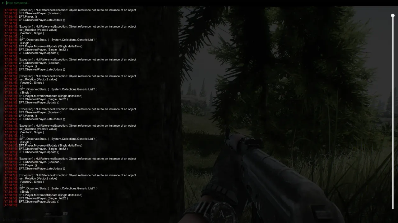 tarkov cheating